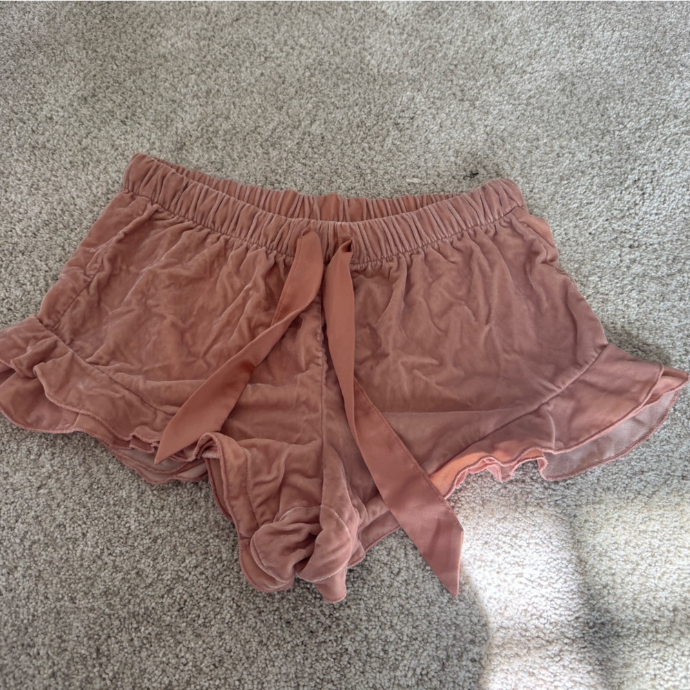 Victoria Secret Velvet Sleep Loungewear Shorts
